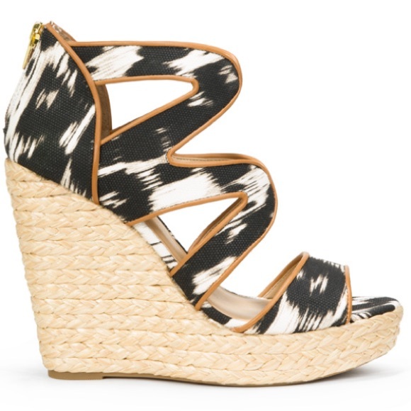 🍁JustFab LosFeliz Wedge Platform Sandals - Picture 2 of 7